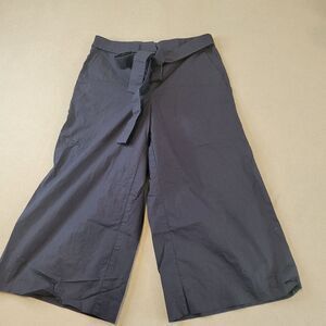 J. Crew Navy Cropped Wide Pants Size 4